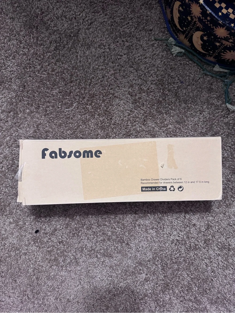 Bamboo Drawer Dividers - Natural Wood (6 Pack) - Picture 3 of 5